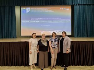 Сотрудники лаборатории дошкольного образования на Форуме «Управление детским садом: современные реалии, трансформация, прогрессия»