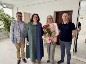 Председатель Лиги Преподавателей Высшей Школы Елена Вячеславовна Ляпунцова посетила Институт развития ребенка
